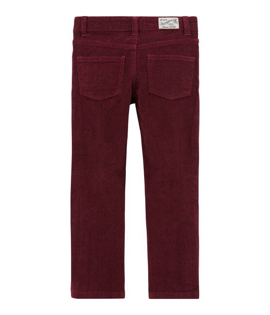 Pantalón de pana para niño violeta OGRE