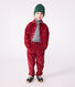 Pantalón infantil recto y liso de pana