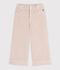 Pantal&oacute;n infantil wide leg de terciopelo GESSO