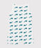 Mono corto de algodón con ballenas para bebé verde MARSHMALLOW/ DRAGONFLY