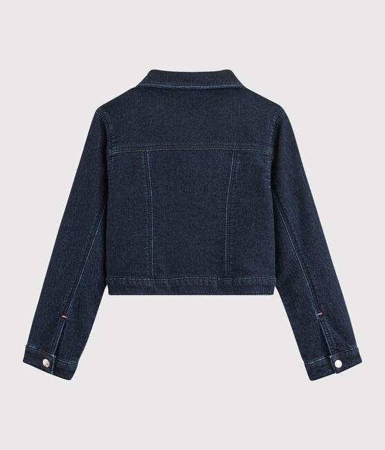 Chaqueta vaquera de niña azul DENIM BLEU FONCE
