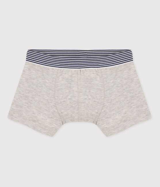 Bóxer de algodón de niño gris BELUGA CHINE