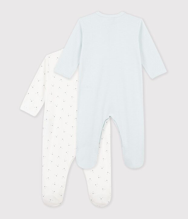 Juego de pijamas de algod&oacute;n estampado para beb&eacute; multicolor