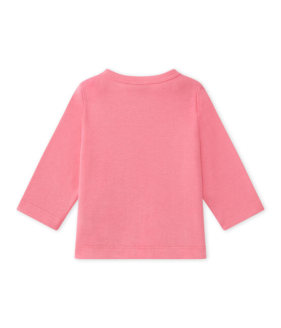 Cárdigan para bebé niña rosa PETAL