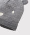 Gorro de punto de bebé. gris SUBWAY CHINE