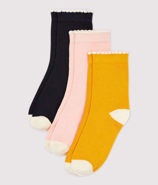 Juego de 3 pares de calcetines de niña variante 1