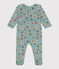 Pijama de algodón con abertura trasera y estampado de mariquitas para bebé PAUL/ JOHN/ MULTICO