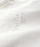 Pijama de bebé de algodón ecológico blanco blanco MARSHMALLOW