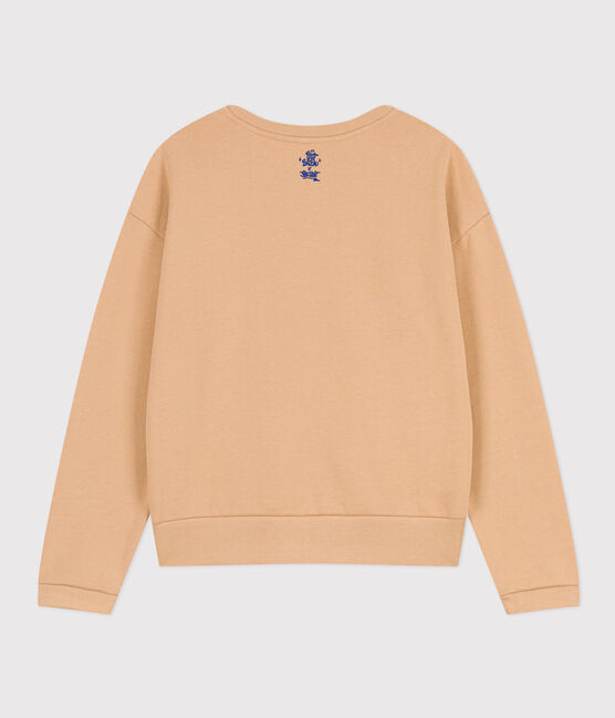 Sudadera de felpa para mujer beige TOURONE