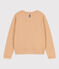 Sudadera de felpa para mujer beige TOURONE