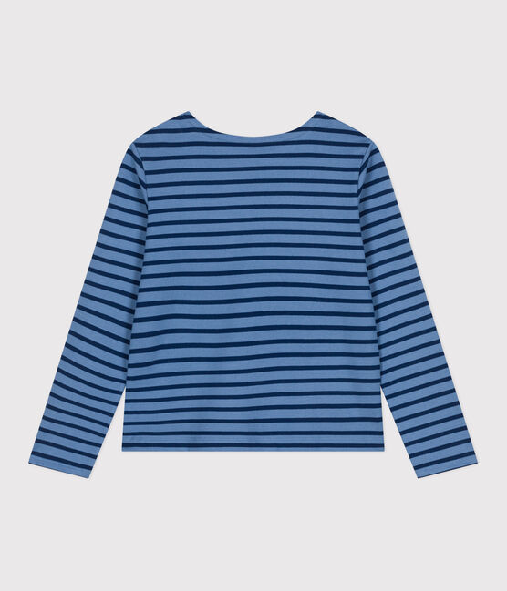 Marinera de algodón con botones para mujer azul BEACH/ MEDIEVAL