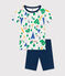 Pijama infantil corto de algodón con estampado de París INCOGNITO/ MULTICO