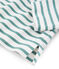 Camiseta marinera para mujer blanco/verde