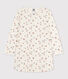 Camisón de algodón con flor para niña