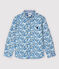 Camisa de popelina de niño blanco MARSHMALLOW/blanco MULTICO
