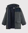 Parka de algodón revestido de niño gris CITY CHINE