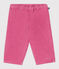 Pantalón de terciopelo liso para bebé BOUDOIR