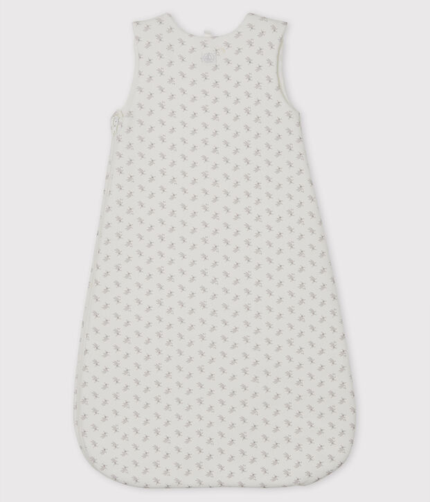 Saco de punto para beb&eacute; blanco/multicolor