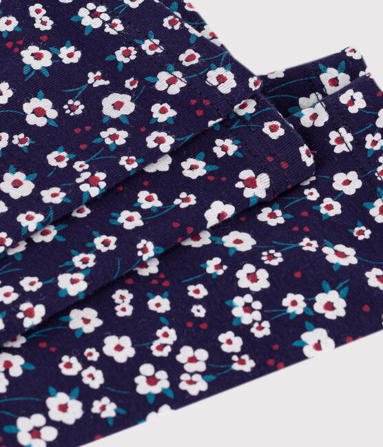 Leggings infantiles de algodón estampado azul SOIR/ MULTICO