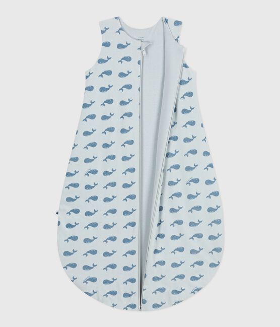 Saco de terciopelo para bebé con estampado de ballena TOG 3 CO2/ ADRIATIC