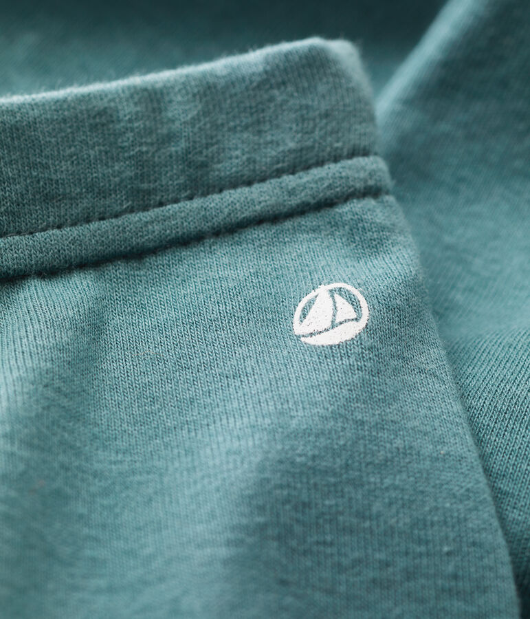 Leggings de algod&oacute;n org&aacute;nico de beb&eacute; verde