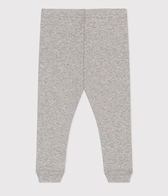 Leggings de algodón para bebé gris CHATON CHINE