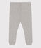 Leggings de algodón para bebé gris CHATON CHINE