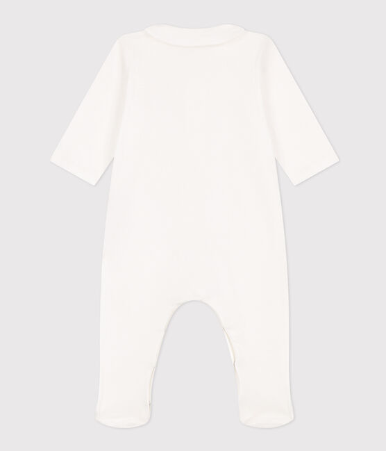 Pijama de algodón con corazoncito blanco MARSHMALLOW