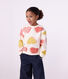 Sudadera infantil de algod&oacute;n con estampado de corazones