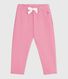 Pantalón liso de algodón para bebé
