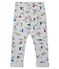 Pantalón de muletón estampado para bebé niño gris BELUGA/blanco MULTICO