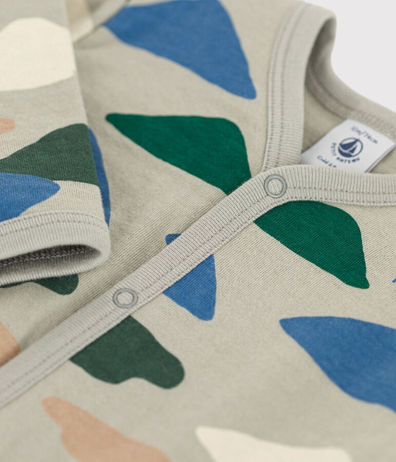 Pelele de t&uacute;bico para beb&eacute; CAMPING/ MULTICO