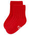 Calcetines de pubto para bebé niña rojo TERKUIT