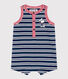 Mono Petit Bateau X Snoopy de punto ligero para bebé