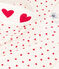 Camisón y diadema de terciopelo con corazón para niña blanco MARSHMALLOW/rojo TERKUIT