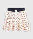 Falda estampada de túbico de niña
