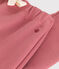 Pantalón de felpa para bebé rosa ROSEWOOD