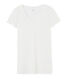 Camiseta manga corta de algodón ligero para mujer