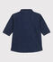 Vestido de tejido denim ligero de manga larga para bebé azul DENIM