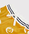 Bermudas de punto de niño amarillo BOUDOR/blanco MARSHMALLOW