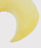 Cojín de luna de terciopelo amarillo BLE