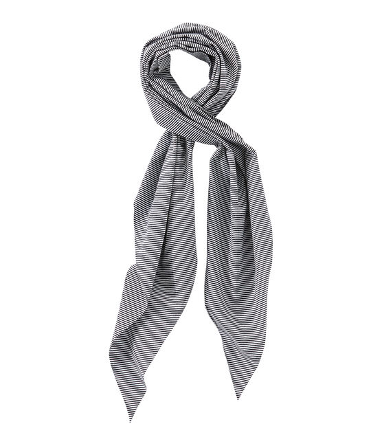 Fular milrayas para mujer azul SMOKING/blanco LAIT
