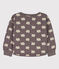 Sudadera estampada de muletón de niña / niño BONGRIS/ MULTICO