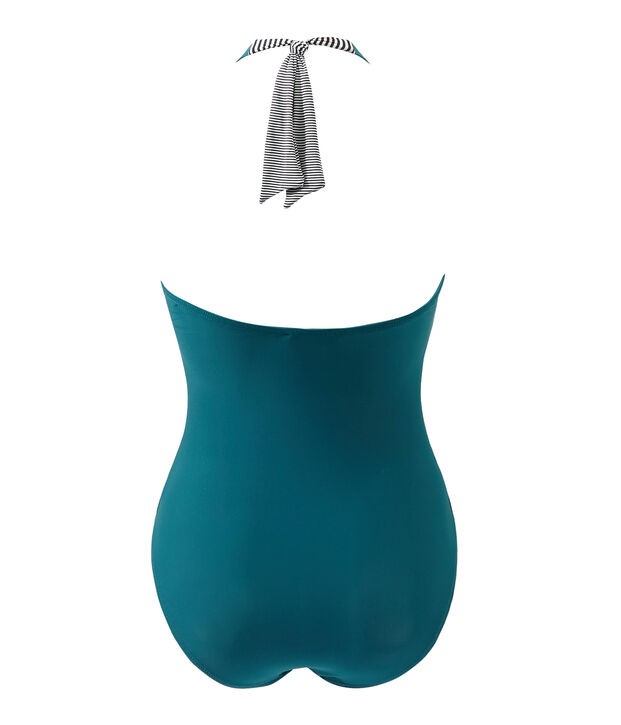 Ba&ntilde;ador de 1 pieza para mujer verde Rivage