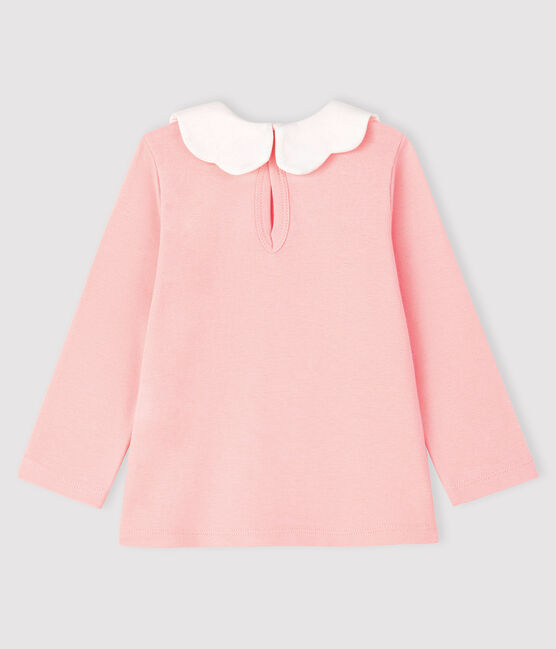 Blusa de manga larga para bebé niña rosa MINOIS