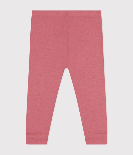 Leggings de algodón para bebé rosa ROSEWOOD