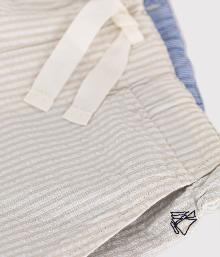 Bermudas beige BEIGE/blanco MARSHMALLOW