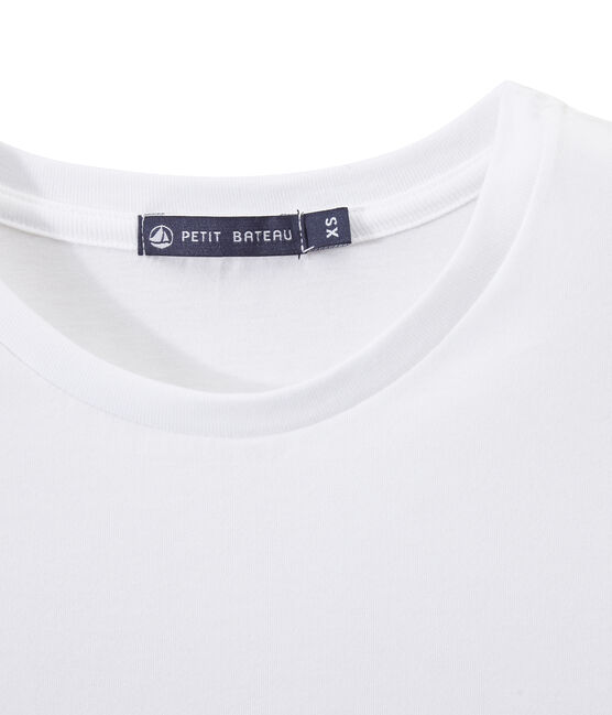 Camiseta INDISPENSABLE en jersey ligero para mujer blanco ECUME