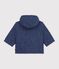 Chaqueta vaquera acolchada con bordado de estrellas para beb&eacute; azul