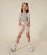 Pantalón corto de algodón de niña